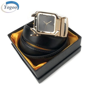 Boucles <span class=keywords><strong>de</strong></span> montre en alliage <span class=keywords><strong>de</strong></span> Zinc pour hommes, universel, doré, Logo, pour ceintures en cuir - Product Image 5