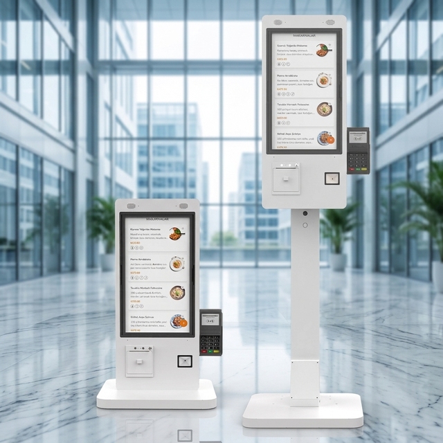 32 Inch Vertical POS Touch Screen Cash Register Terminal with Full HD Android for Retail and Restaurant Stores