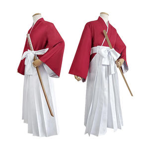 2025 COS Himura <span class=keywords><strong>Kenshin</strong></span> Cosplay adulto hombre camisa Kimono peluca trajes completos Halloween carnaval fiesta disfraz - Product Image 1