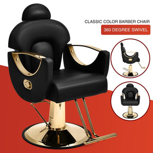 Nueva Silla de Barbería de Cuero Suave, Moderna y en Oferta, Directo de Fábrica, para Salón de Belleza y Corte de Cabello - Product Image 3