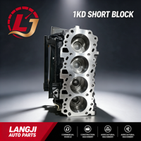 Bloc moteur diesel 1KD, bloc-cylindres 3.0L D4D pour pièces détachées automobiles Toyota Hilux