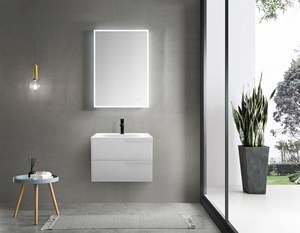 Foshan Factory Simple Design Wall Mount Shower Cabinet Internal <strong>Drawer</strong> Bathroom Vanity - Product Image 6