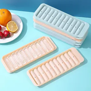 Moules à glaçons longs créatifs en forme de bâtonnets, bâtonnets à crème glacée réutilisables, moule à glaçons en plastique écologique à démoulage facile - Product Image 2
