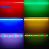 Barre lumineuse stroboscopique BOTAI 720 LED RGBW avec synchronisation WiFi/DMX, effets 30 Hz et boîtier en aluminium pour DJ/spectacles sur scène, 48+24 zones