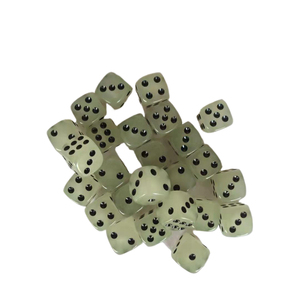 Trong kho 14mm 14 đo tròn góc sáng xúc xắc màu sàng - Product Image 1