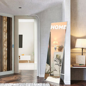 2025 Trending Home and Hotel Decor Custom Modern Design Espejo de pared con marco de metal de larga duración para muebles de sala de estar - Product Image 5