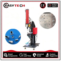 Mesin Rivet Otomatis Pneumatik Easytech OEM 2026 untuk Pemasangan Perangkat Keras Aluminium dengan Pedal Kaki