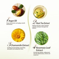 Répulsif naturel contre les poux et soin fortifiant et lissant du cuir chevelu à la noix de coco, produits nourrissants pour les cheveux à l'huile essentielle de menthe poivrée