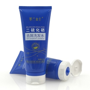 Tube souple cosmétique vide en plastique personnalisé de 50 mm et 180 ml avec bouchon à clapet bicolore pour shampoing et gel douche – Vente en gros - Product Image 5