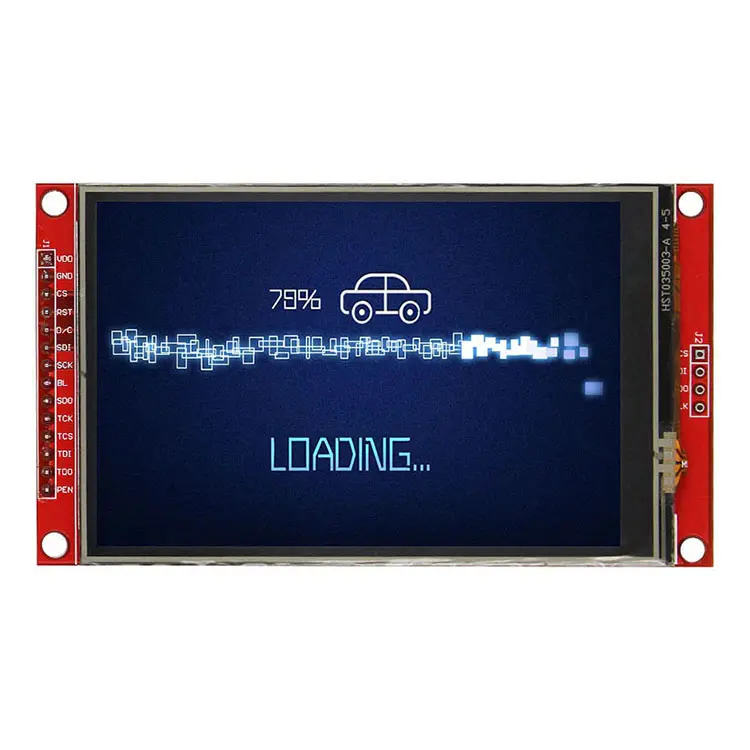 ディスプレイモジュール3.5 "320x480 480*320 IPS TFT LCD ILI9488 IC SPIインターフェイス計装用