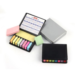 Top bán PU Leather trường hợp dính Lưu ý Pads với lịch - Product Image 4