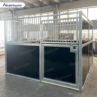 Porte de box temporaire pour chevaux galvanisée à chaud, fournie par l'usine, pour écurie et box à chevaux
