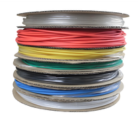 Manchon thermorétractable isolé PE 1KV, respectueux de l'environnement, sans halogène, taux de rétraction 2:1, certifié CE 120, diamètre 12mm