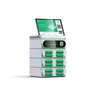 the card payment with tabletop self service mobile cell phone charging station shared power banks station