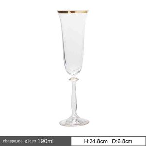 <span class=keywords><strong>Verres</strong></span> <span class=keywords><strong>à</strong></span> champagne en cristal transparent de qualité supérieure, gobelets <span class=keywords><strong>à</strong></span> vin personnalisés, vente en gros - Product Image 3