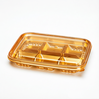 Conteneurs d'emballage alimentaire en plastique personnalisés en gros, boîtes à gâteaux et à pain, boîtes en PET pour pâtisserie, desserts