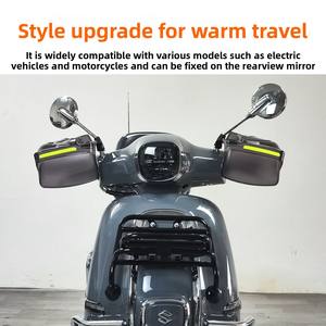 Torster elektrikli motosiklet el koruması rüzgar geçirmez ve sıcak PC malzeme genişletilmiş genişletilmiş kelebek tarzı motosiklet aksesuarları - Product Image 2