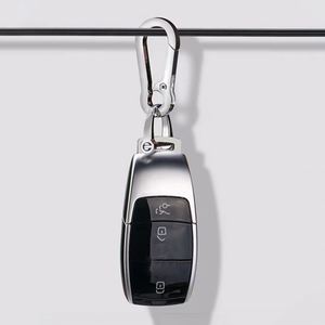 Keychain Climbing Hook Car Keychain Simple Strong Carabiner Shape Keychain Accessories Metal Vintage <b>Key</b> Chain <b>Ring</b> - Product Image 2
