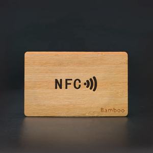 친환경 나무 명함 NFC 우드 카드 대나무 스마트 RFID 우드 호텔 룸 키 카드 제조업체 - Product Image 4