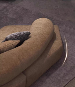 고급 디자인 럭셔리 모듈형 비대칭 소파 유기적 조형 리버시블 시팅 퍼포먼스 패브릭 빌라 거실용 - Product Image 3