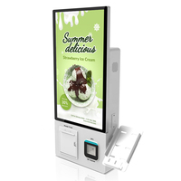 Borne de commande automatique murale intelligente pour restaurants et supermarchés, terminal de paiement POS avec SDK, 21,5 pouces