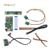 Wisecoco Layar LCD TFT Bar Panjang 12,3 Inci LVDS 40 Pin Kecerahan Tinggi, Monitor Layar LCD IPS 1920*720 untuk Suku Cadang Otomotif