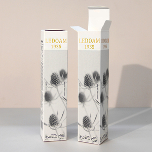 <span class=keywords><strong>Scatole</strong></span> di Carta Personalizzate con Logo <span class=keywords><strong>per</strong></span> Cosmetici, Confezioni di Lusso <span class=keywords><strong>per</strong></span> Profumi con Texture Bianca e Stampa in Oro <span class=keywords><strong>per</strong></span> <span class=keywords><strong>Prodotti</strong></span> Skincare - Product Image 2