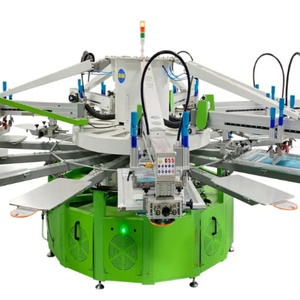 8-Color Automatic Octopus Screen Printing Machine for T-shirts Card & Paper Labels with Screen Printer Plate Type - Product Image 6