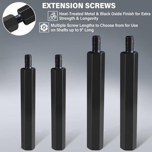 12 pièces ensemble d'outils d'extraction de roulement extracteur de séparateur de roulement et extracteur Kit outil d'extraction de retrait de roulement - Product Image 6