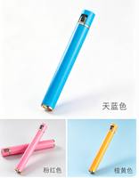 Briquet promotionnel commercial coupe-vent, compact et portable, avec recharge USB répétée et emblème personnalisé