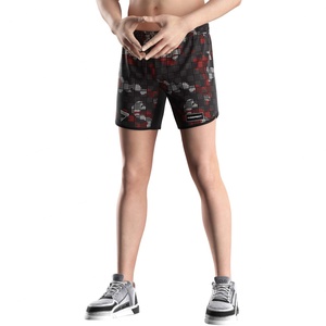 Vêtements de sport décontractés pour hommes, shorts de sport personnalisés en polyester pour la salle de sport - Product Image 5