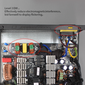 Alimentations électriques actives PFC SNOWMAN, unités d'<span class=keywords><strong>alimentation</strong></span> ATX pour <span class=keywords><strong>PC</strong></span> de jeu, 550W, 110V, 220V, 80 Plus - Product Image 5