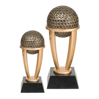 Ensemble de trophées de golf en résine personnalisés WeiVista, vente en gros, récompense pour les vainqueurs de tournois