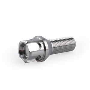 CNSPEED Titanium Alloy Wheel Bolts 55mm <b>Universal</b> With <b>Socket</b> And Locating Pin For Car Modification - Product Image 3