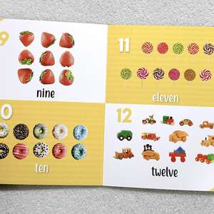 बच्चों के लिए बोर्ड की पुस्तक शैक्षिक बोर्ड पुस्तक, वर्णमाला संख्या के रंग सीखने के लिए खिलौने सीखने के खिलौने - Product Image 5