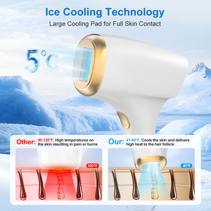 2026 Más Vendido Marca Privada Dispositivo <span class=keywords><strong>de</strong></span> Depilación Rápida con Enfriamiento por Hielo para Uso Doméstico para Mujeres - Product Image 3