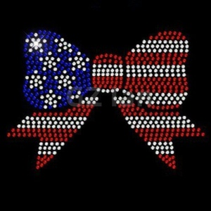 Transferencia de Diamantes de Imitación con Diseño 'Freedom Vibes America 250 Años' para el 4 de Julio, Decoración Americana para Camisetas - Product Image 3