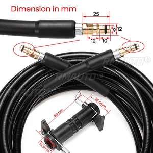 Adaptateur de tuyau de nettoyage haute pression 6/10/15/30m pour nettoyeurs Karcher séries K2 K3 K5 K7, outil de lavage de voitures et buses de lavage - Product Image 5
