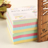 Blocs-notes adhésifs dégradés colorés 400 pages, style coréen, papeterie créative pour étudiants et bureaux, bloc-mémo économique