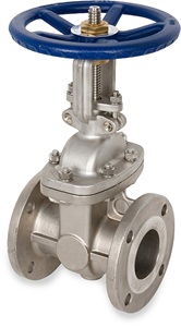 Válvula de Compuerta Manual con Brida de 3 Pulgadas C-Way, Cuerpo ASTM A351 GR CF8M, Alta Temperatura para Agua, 425 PSI, Garantía de 12 Meses - Product Image 2