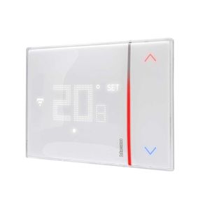 Thermostat intelligent Wi-Fi Bticino Smarther2 Netatmo XW8002 encastré en plastique blanc - Product Image 2