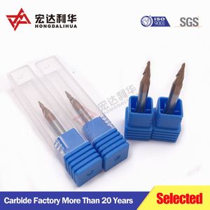 Fraiseuse CNC en acier tungstène solide résistant à l'usure avec revêtement TiAln jaune - Product Image 5