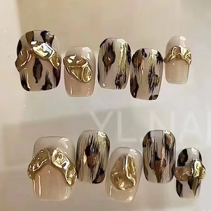 Fabricante más bajo Price10pcs 3D hecho a mano francés punta <span class=keywords><strong>uñas</strong></span> al por mayor elegante ataúd <span class=keywords><strong>uñas</strong></span> artificiales prensa en las <span class=keywords><strong>uñas</strong></span> - Product Image 5