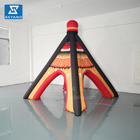 Tente de cirque gonflable personnalisée Tente de dessin animé gonflable pour la décoration d'événements commerciaux d'enfants