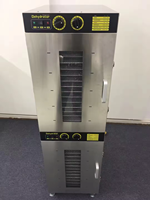 32-laags roestvrijstalen commerciële voedseldroger, hoog-efficiënte droogmachine voor pasta, fruit, groenten en kruiden.