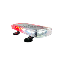 Lampu Strobo Mini LED 48W Harga Pabrik, Daya Tinggi, Cangkang Amber, untuk Kendaraan Pemadam Kebakaran dan Ambulans