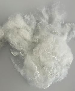 Nhập khẩu sợi <span class=keywords><strong>polyester</strong></span> tái chế 1,5d * 38mm để kéo sợi <span class=keywords><strong>polyester</strong></span> trắng thô nhập khẩu - Product Image 2