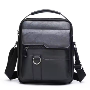 Men's PU <strong>Leather</strong> Crossbody <strong>Bag</strong> Waterproof Shoulder <strong>Sling</strong> <strong>Bag</strong> For Travel, Work, School &amp; Daily Use Custom Logo - Product Image 6
