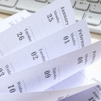 Agenda quotidien anglais 2027, planificateur 365 jours, carnet portable, journal, calendrier