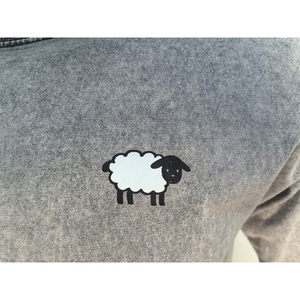 T-shirt Homme Col Rond 100% Coton Délavé à l'Acide, Coupe Oversize, Résistant à la Décoloration, Conception Personnalisée pour un Style Tendance - Vente en Gros ODM - Product Image 2
